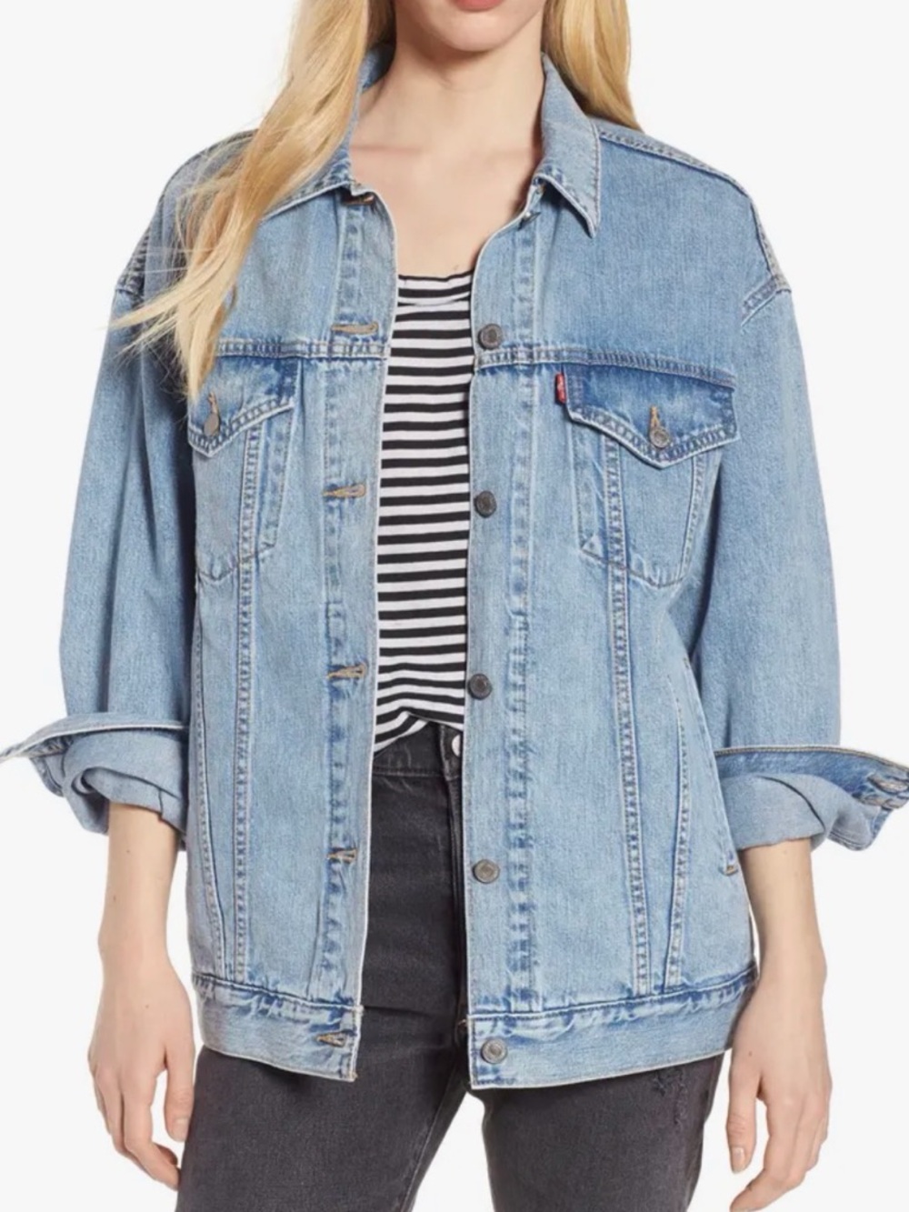 Levi's Oversized Boyfriend Denim Jacket